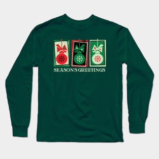 Holiday Season's Greetings Long Sleeve T-Shirt